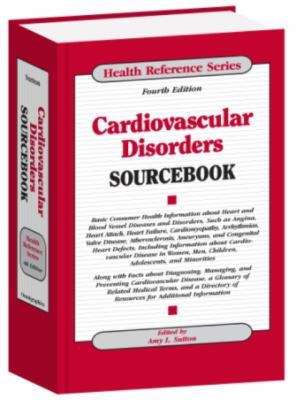 Cardiovascular Disorders Sourcebook 0780810805 Book Cover