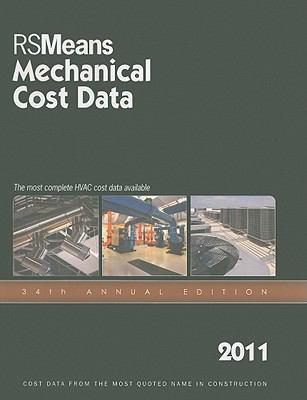 RSMeans Mechanical Cost Data 2011 193633514X Book Cover