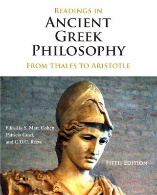 Readings in Ancient Greek Philosophy: From Thal... 1624665330 Book Cover