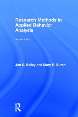 Research Methods in Applied Behavior Analysis 1138685259 Book Cover