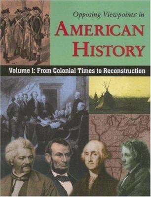 Volume 1: From Colonial Times to Reconstruction 0737731850 Book Cover