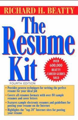 The Resume Kit 0471379492 Book Cover