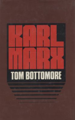 Karl Marx 0631109617 Book Cover