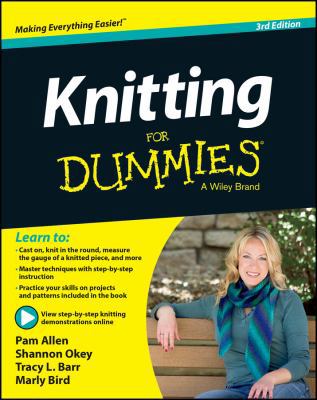 Knitting for Dummies 1118661516 Book Cover