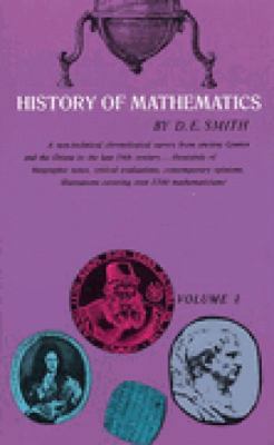 History of Mathematics, Vol. I 0486204294 Book Cover