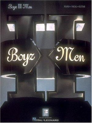Boyz II Men Piano, Vocal and Guitar Chords 0793539293 Book Cover
