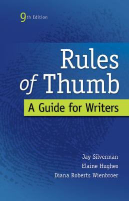 Rules of Thumb 9e with MLA Booklet 2016 1259979768 Book Cover