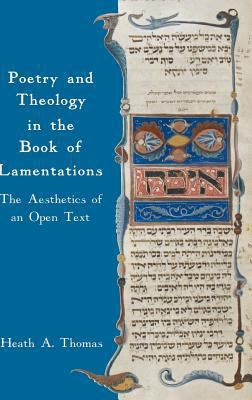 Poetry and Theology in the Book of Lamentations... 190753475X Book Cover