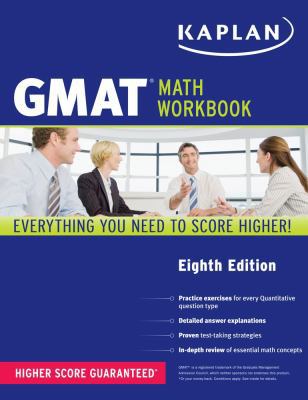 Kaplan GMAT Math Workbook 1609780981 Book Cover