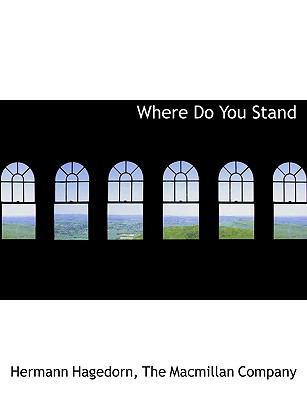 Where Do You Stand 1140366963 Book Cover