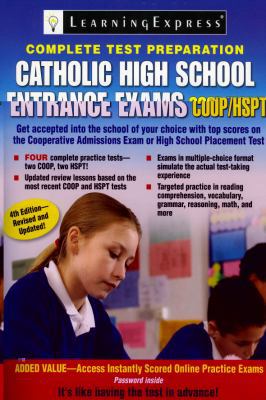 Catholic High School Entrance Exams, COOP/HSPT 1576857077 Book Cover