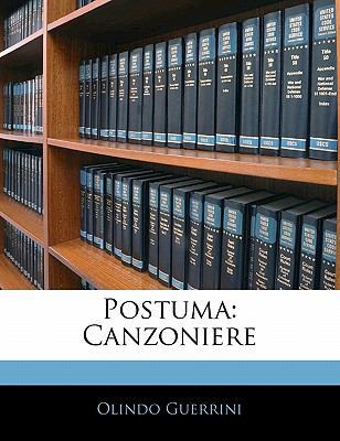 Postuma: Canzoniere [Italian] 1141529963 Book Cover