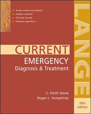 Current Emergency Diagnosis & Treatment 0838514502 Book Cover