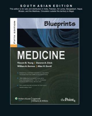 Blueprints Medicine 8184732554 Book Cover