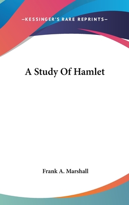 A Study Of Hamlet 054823759X Book Cover