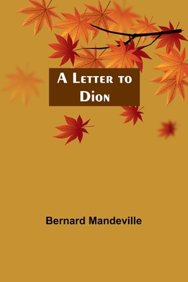 A Letter to Dion 9356782768 Book Cover