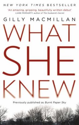 What She Knew 0349416869 Book Cover