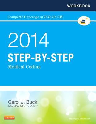 Workbook for Step-by-Step Medical Coding, 2014 ... 1455746304 Book Cover