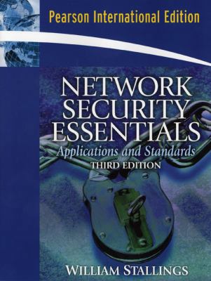 Network Security Essentials: Applications and S... 0132303787 Book Cover