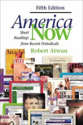America Now: Short Readings from Recent Periodi... 0312401744 Book Cover