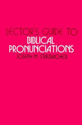 Lector's Guide to Biblical Pronunciations B00H56QXTO Book Cover