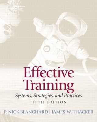 Effective Training 0132729040 Book Cover
