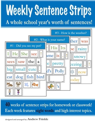 Weekly Sentence Strips 1312767200 Book Cover