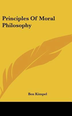 Principles Of Moral Philosophy 1104844435 Book Cover