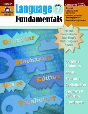 Language Fundamentals, Grade 2 1596731621 Book Cover