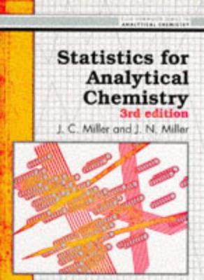 Statistics for Analytical Chemistry 0130309907 Book Cover