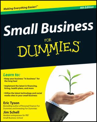 Small Business for Dummies 1118083725 Book Cover