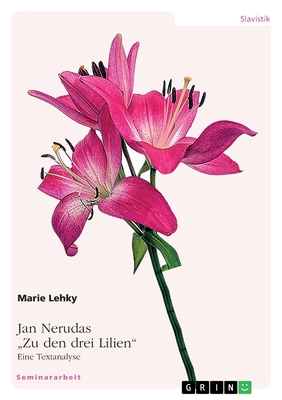 Jan Nerudas "Zu den drei Lilien". Eine Textanalyse [German] 3346848418 Book Cover