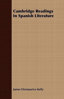 Cambridge Readings in Spanish Literature 1408678233 Book Cover