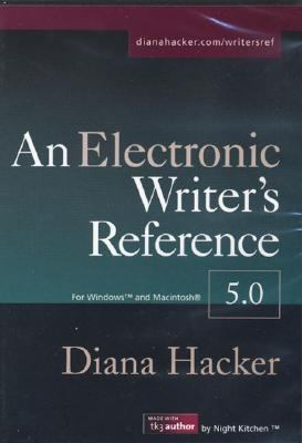 An Electronic Writer's Reference 5.0 031240249X Book Cover