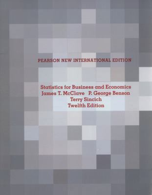 Statistics for Business and Economics: Pearson ... [Unknown] 1292023295 Book Cover