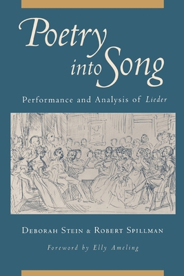 Poetry Into Song: Performance and Analysis of L... 0199754306 Book Cover