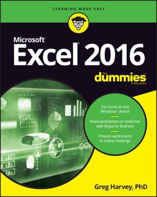 Excel 2016 for Dummies 111929343X Book Cover