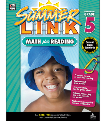 Math Plus Reading Workbook : Summer Before Grade 5 B00QFX1OVU Book Cover