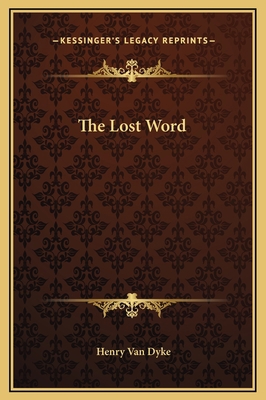 The Lost Word 1169187765 Book Cover