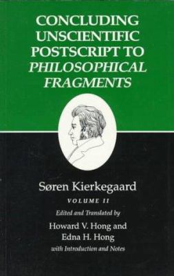 Concluding Unscientific PostScript to Philosoph... 0691020825 Book Cover