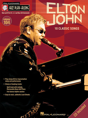 Elton John: 10 Classic Songs [With CD (Audio)] 1423466691 Book Cover