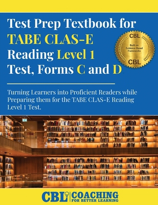 Test Prep Textbook for TABE CLAS-E Reading Leve... B0DVQK43B3 Book Cover