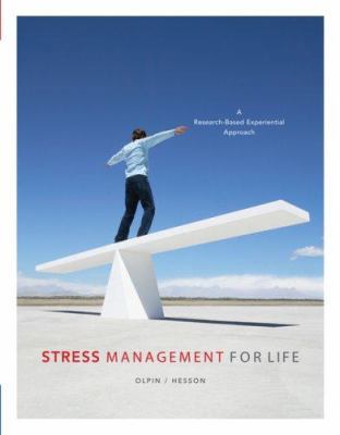 Stress Management for Life: Activities Manual: ... 0534644767 Book Cover