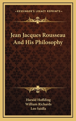 Jean Jacques Rousseau And His Philosophy 1166006867 Book Cover