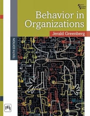 Behavior in Organizations 8120346025 Book Cover