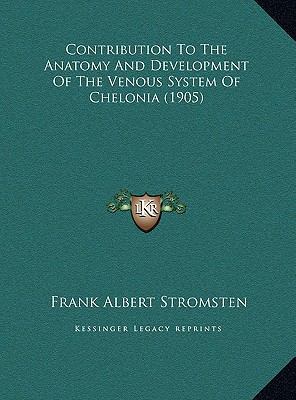 Contribution To The Anatomy And Development Of ... 1169557457 Book Cover