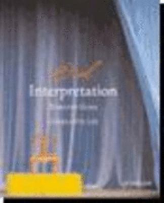 Oral Interpretation 0618308172 Book Cover