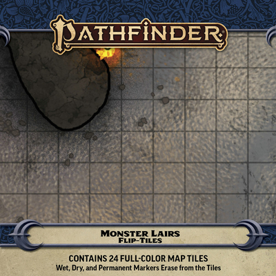 Pathfinder Flip-Tiles: Monster Lairs 1640784837 Book Cover