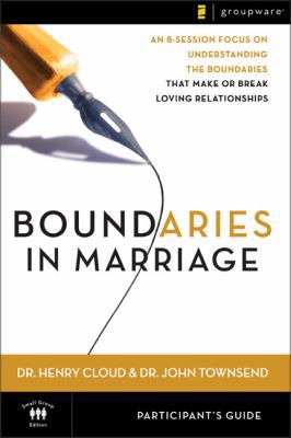 Boundaries in Marriage Participant's Guide: An ... 0310246156 Book Cover