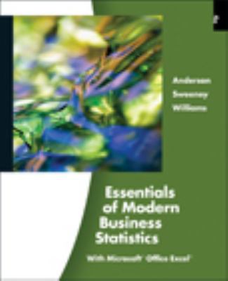 Essentials of Modern Business Statistics [With ... 0324783515 Book Cover